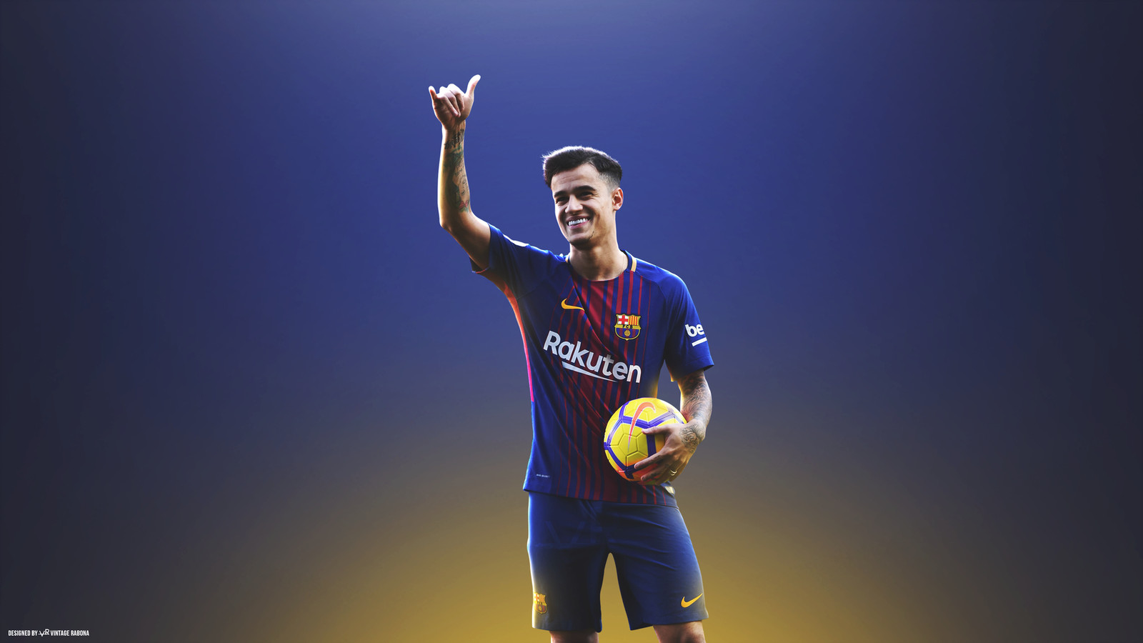 Philippe Coutinho Fc Barcelona - HD Wallpaper 