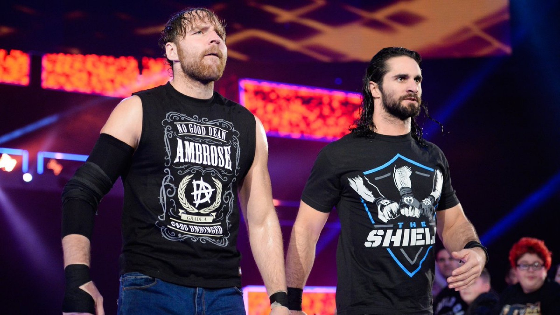 Dean Ambrose With Seth Rollins In Wwe - Seth Rollins Dean Ambrose 2018 - HD Wallpaper 