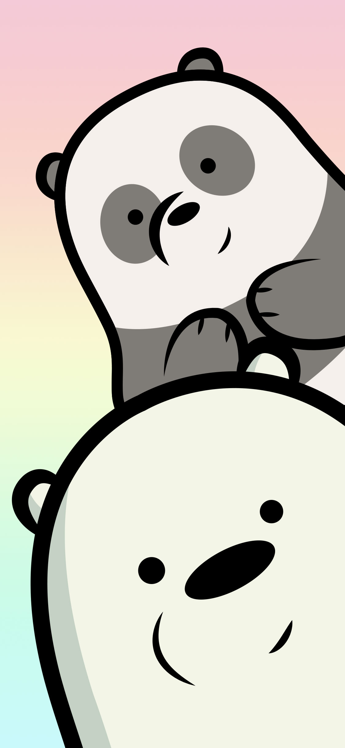 Iphone We Bare Bears Wallpaper Panda - HD Wallpaper 