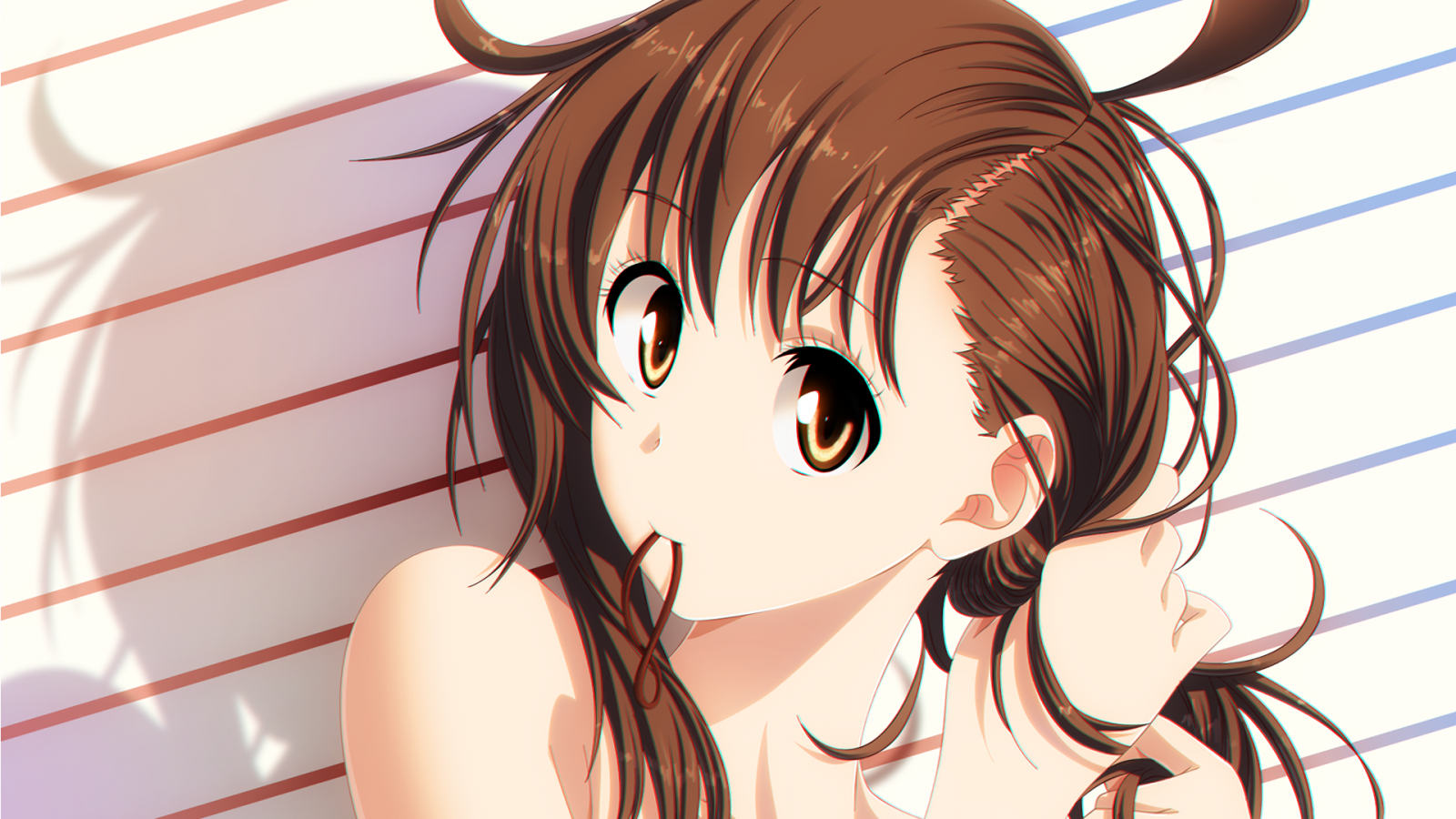 Onodera Kosaki, Nisekoi, Brown Hair - Anime - HD Wallpaper 