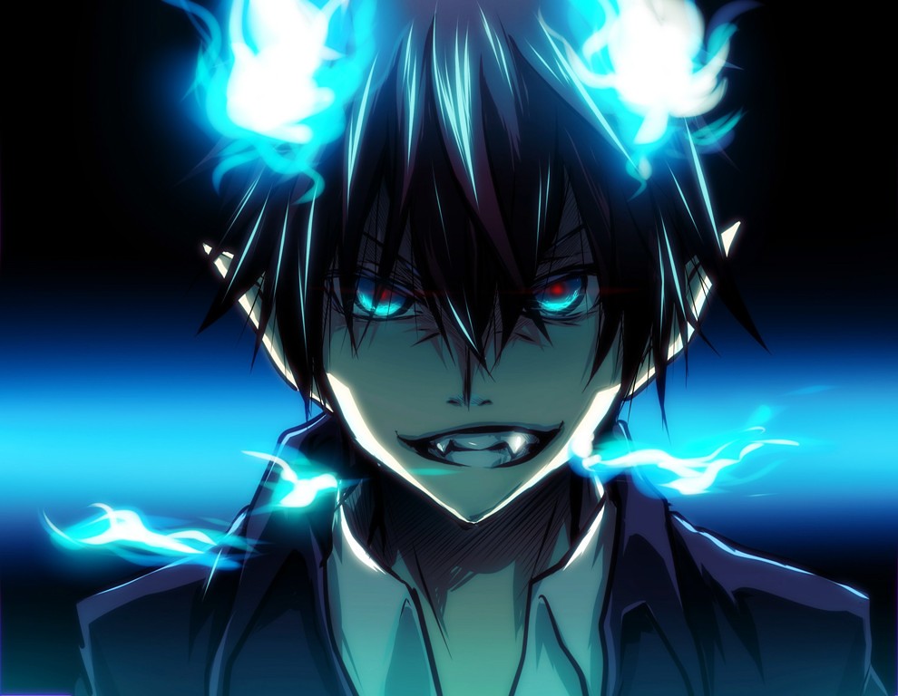 Rin Demon Blue Exorcist - HD Wallpaper 