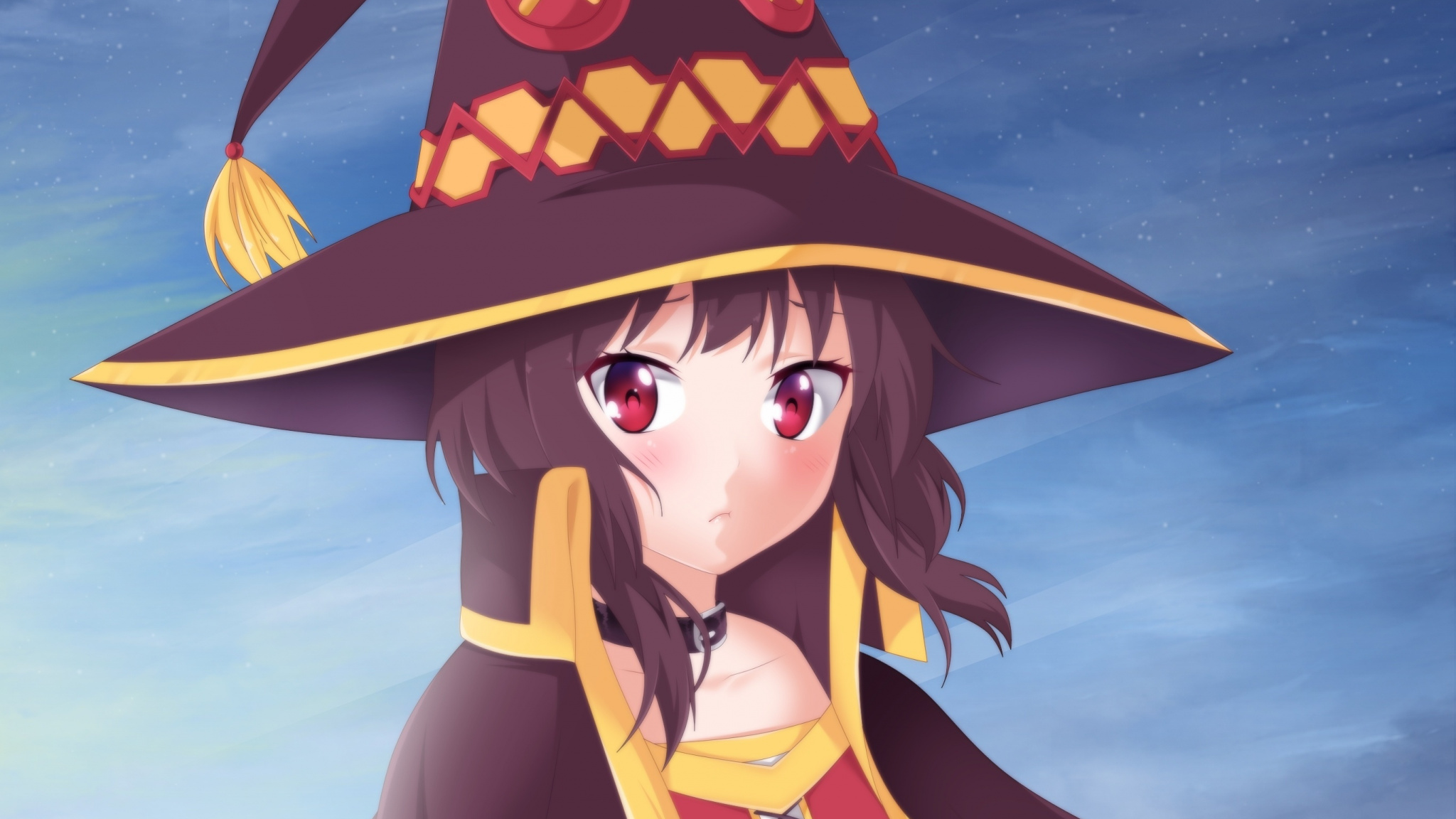 Cute Witch, Megumin, Konosuba, Wallpaper - Megumin Wallpaper Cute - HD Wallpaper 