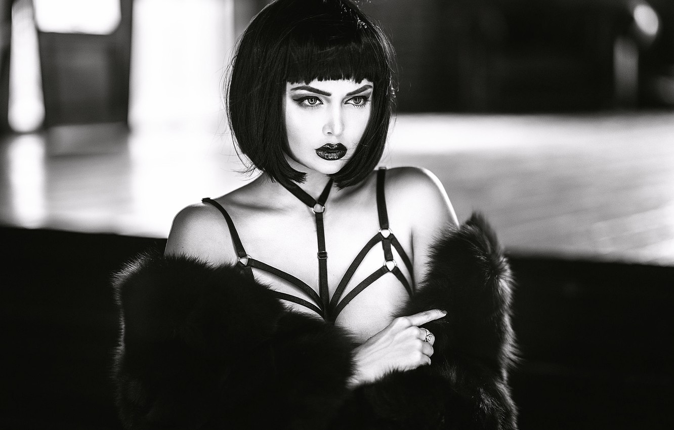 Photo Wallpaper Girl, Bad Girl, Ivan Gorokhov - Bad Girl Wallpaper Hd - HD Wallpaper 