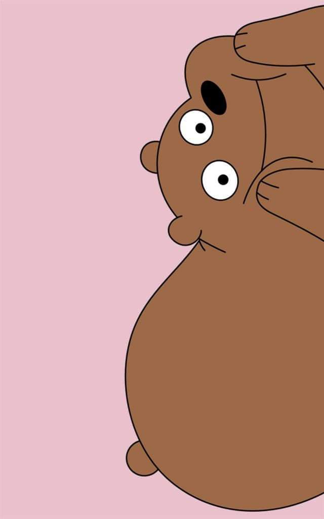 We Bare Bears Wallpaper Grizzly - HD Wallpaper 