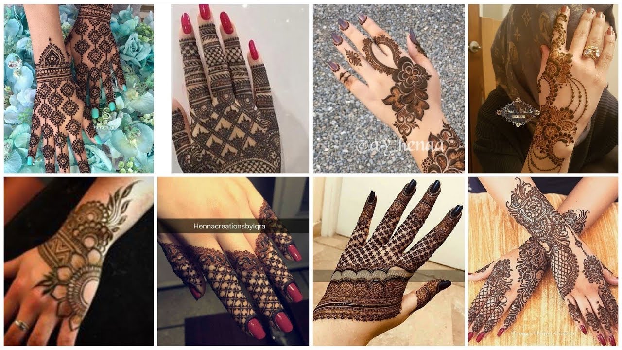 Beautiful Top Demanding Mehndi Designs - HD Wallpaper 