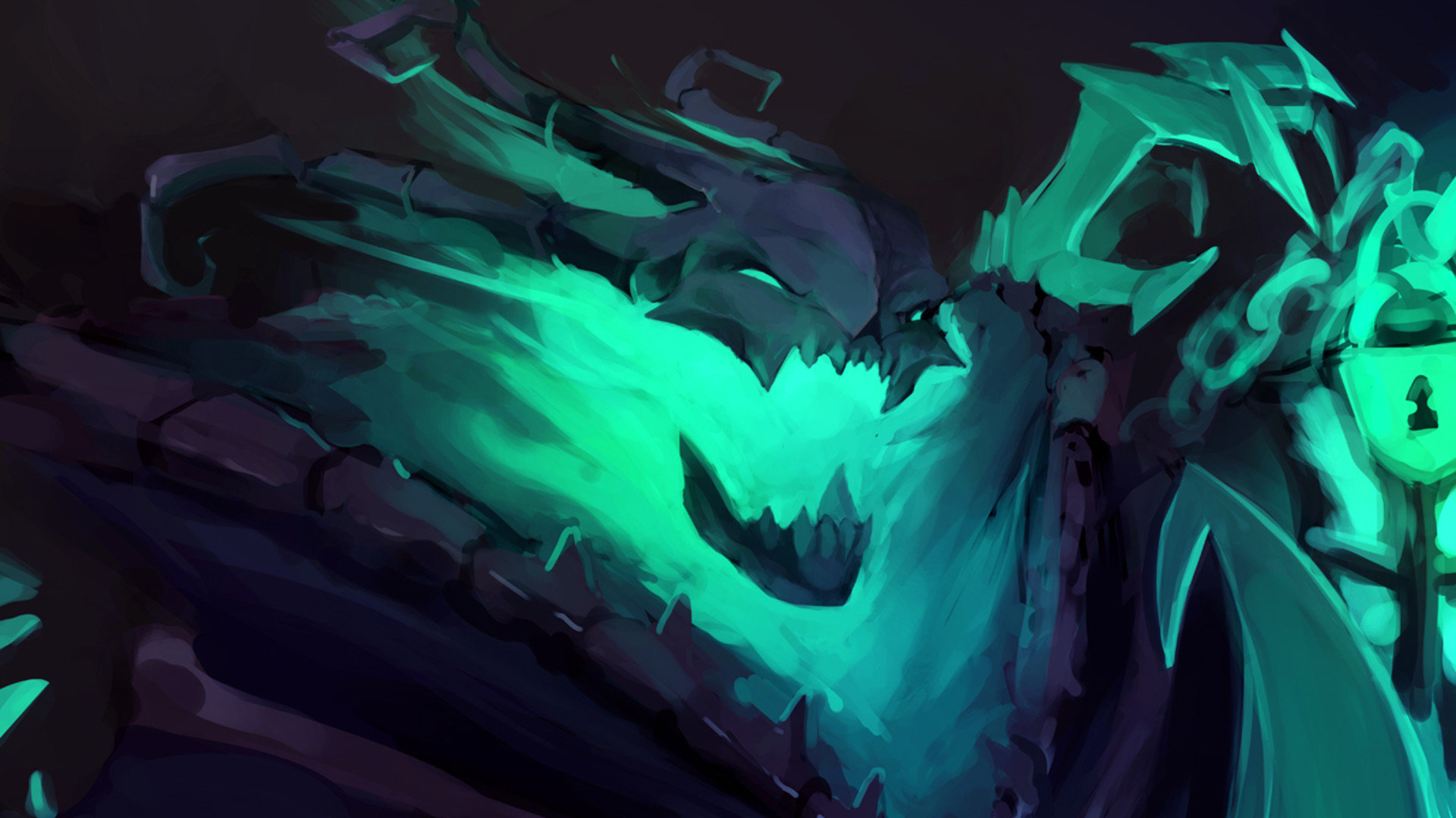 Download Hd 1080p Thresh Pc Wallpaper Id - Trash League Of Legends - HD Wallpaper 