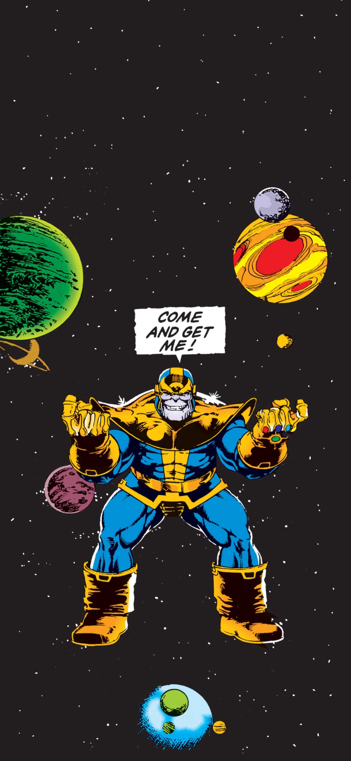Marvel Comics Thanos - HD Wallpaper 