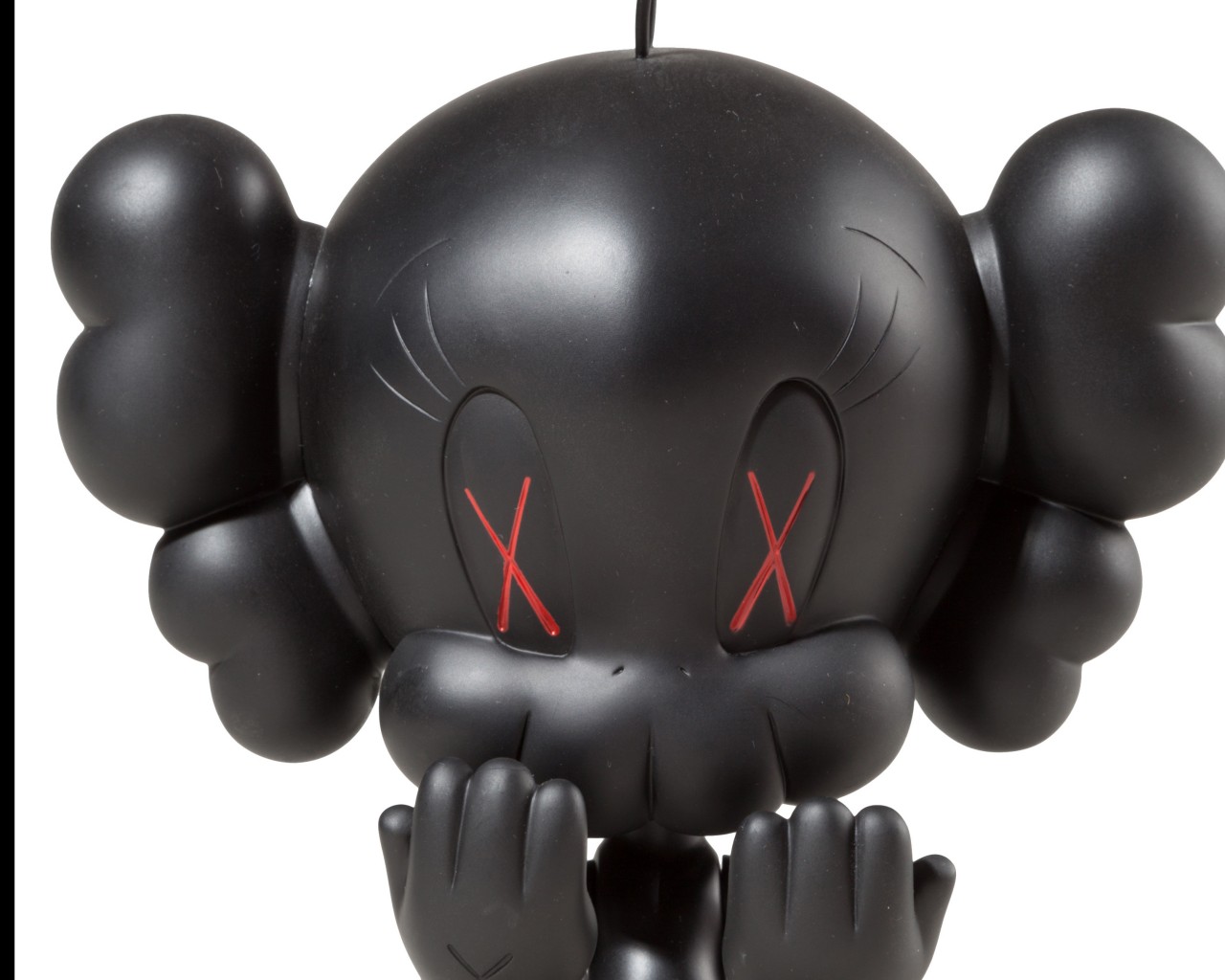 Kaws Tweety Black - HD Wallpaper 
