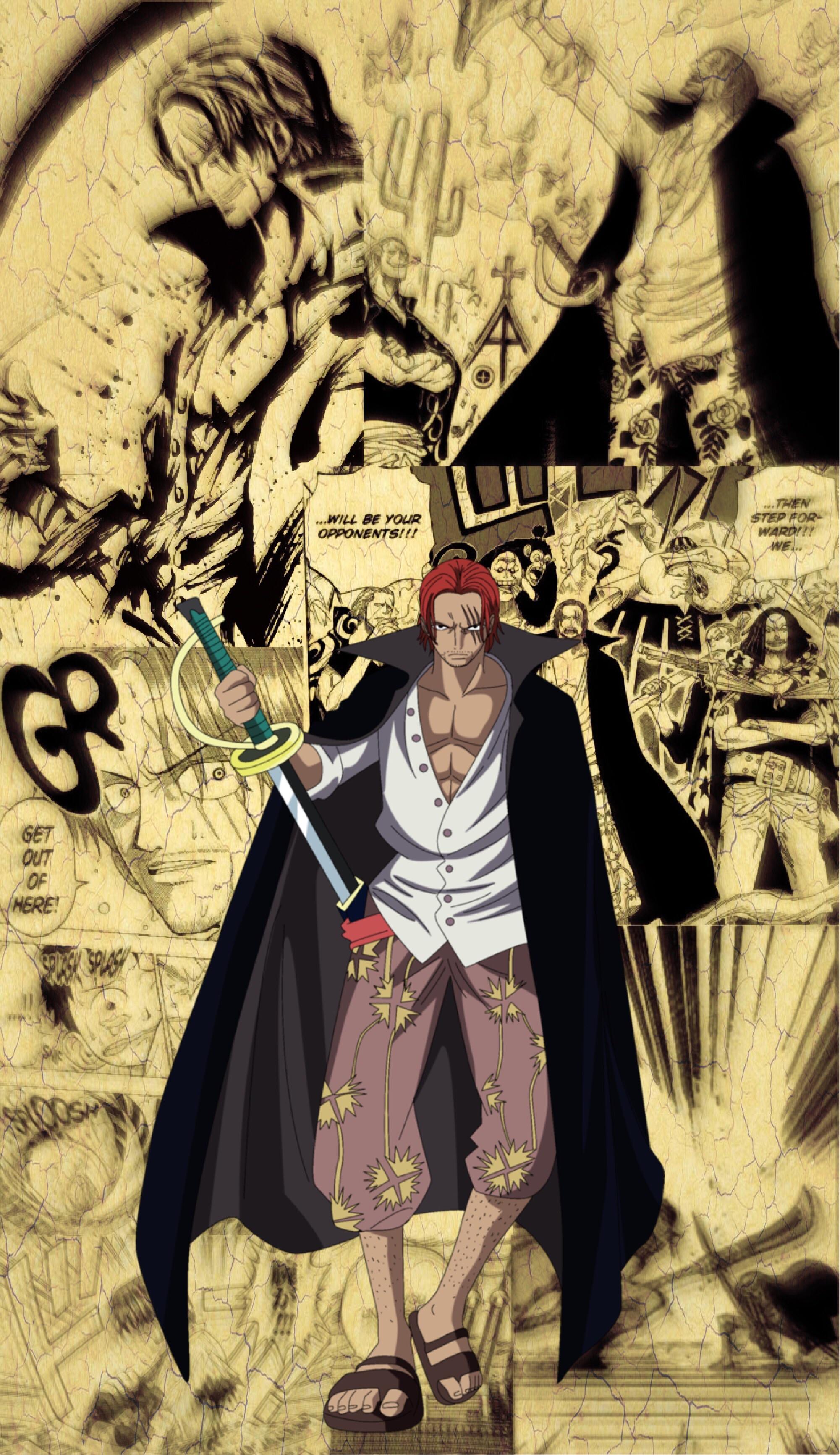 Phone One Piece Shanks - HD Wallpaper 