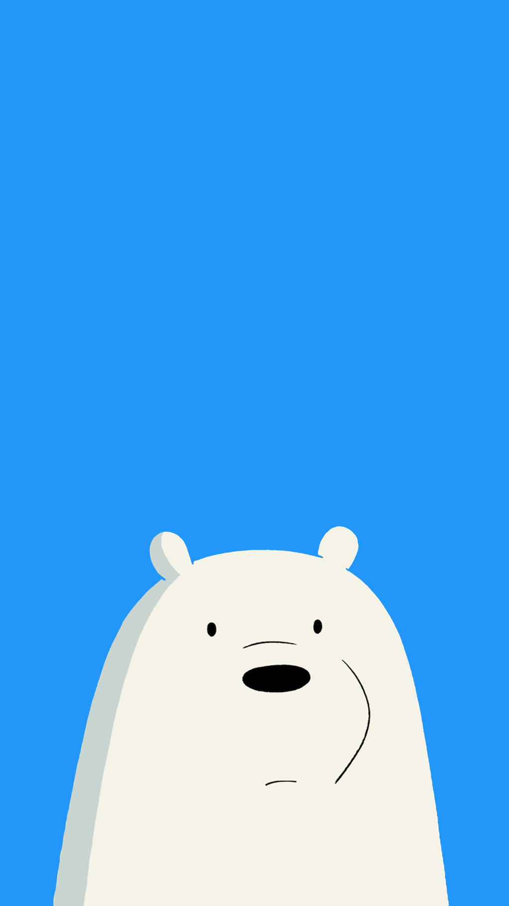 We Bare Bears Polar Bear Waving - HD Wallpaper 