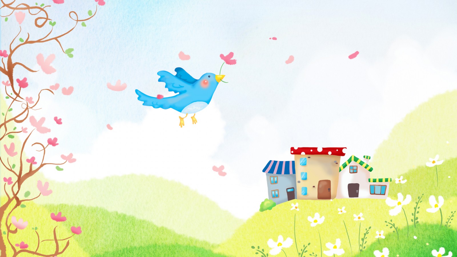 Детские Картинки Природа - HD Wallpaper 