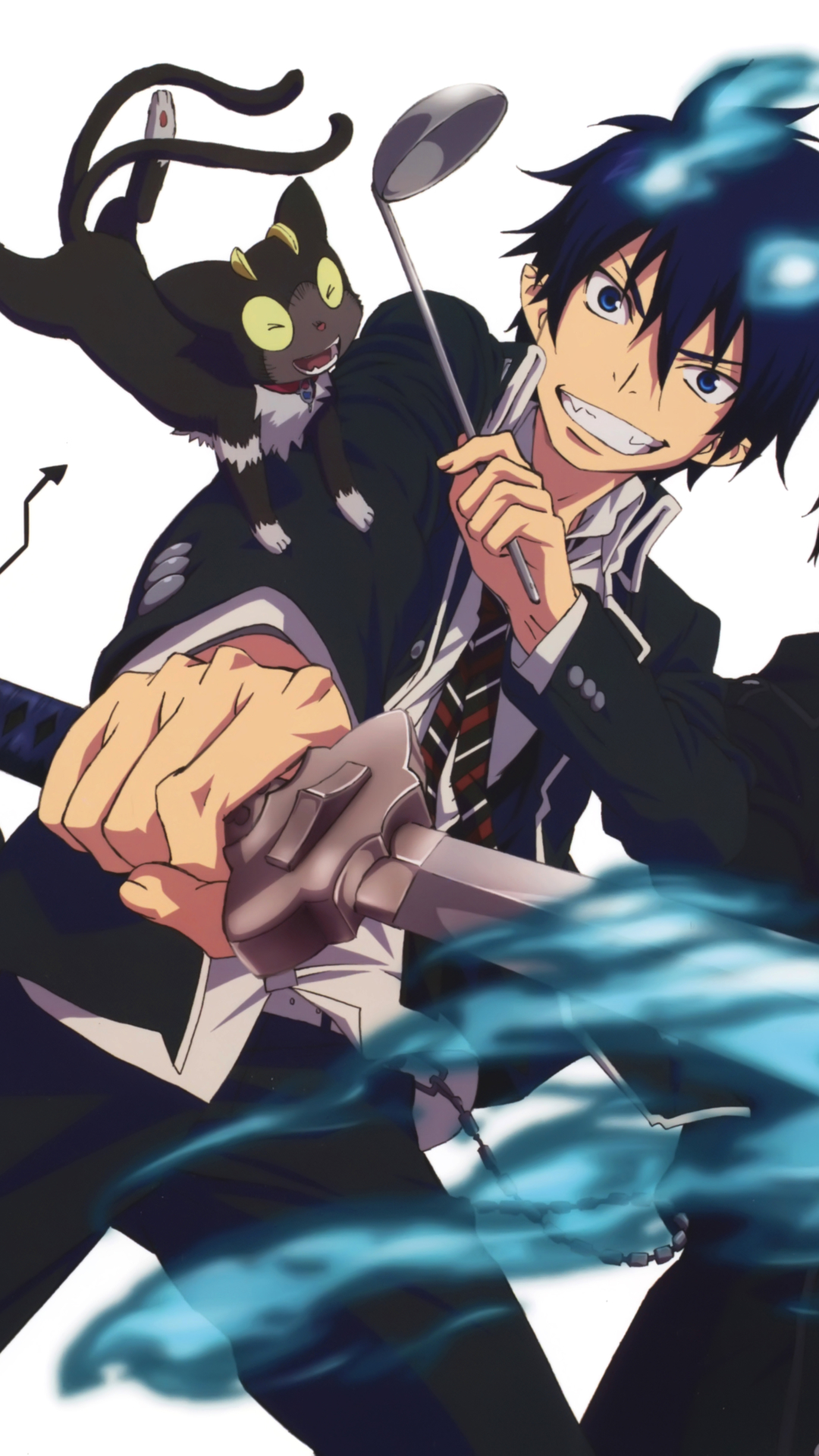 Blue Exorcist Wallpaper Phone - HD Wallpaper 