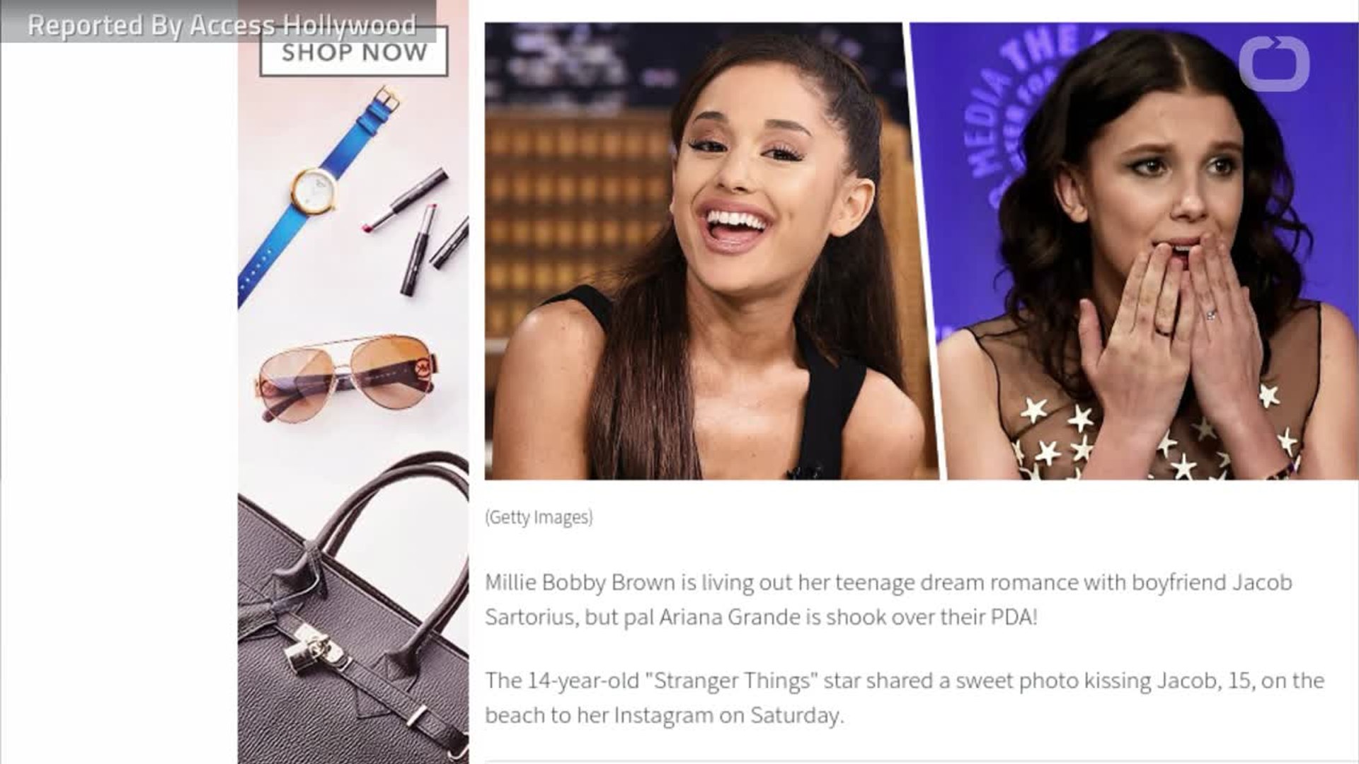 Ariana Grande And Stranger Things - HD Wallpaper 