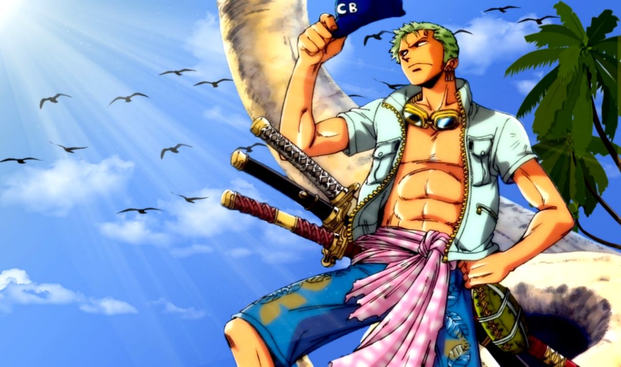 One Piece Afbeeldingen Roronoa Zoro Hd Achtergrond - Hard Working Anime Characters - HD Wallpaper 