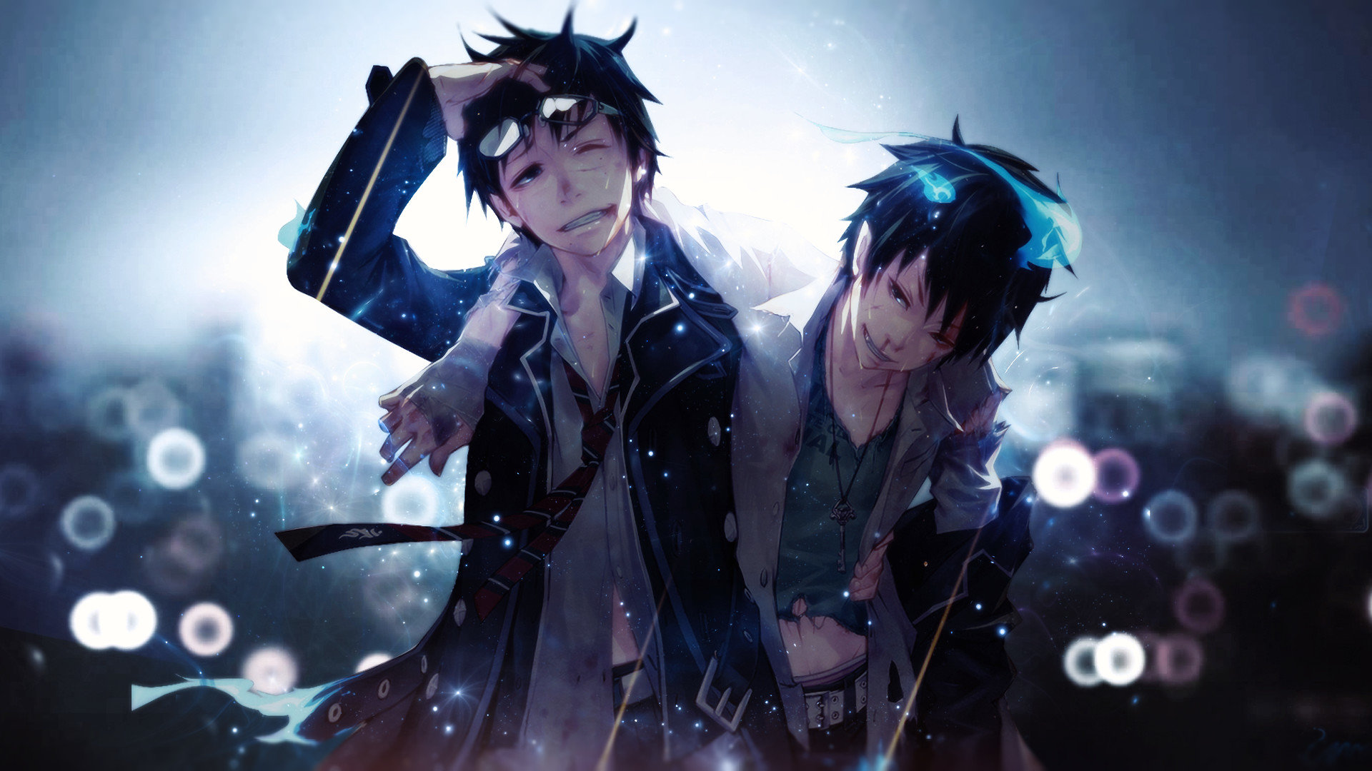 Free Blue Exorcist High Quality Background Id - Blue Exorcist - HD Wallpaper 