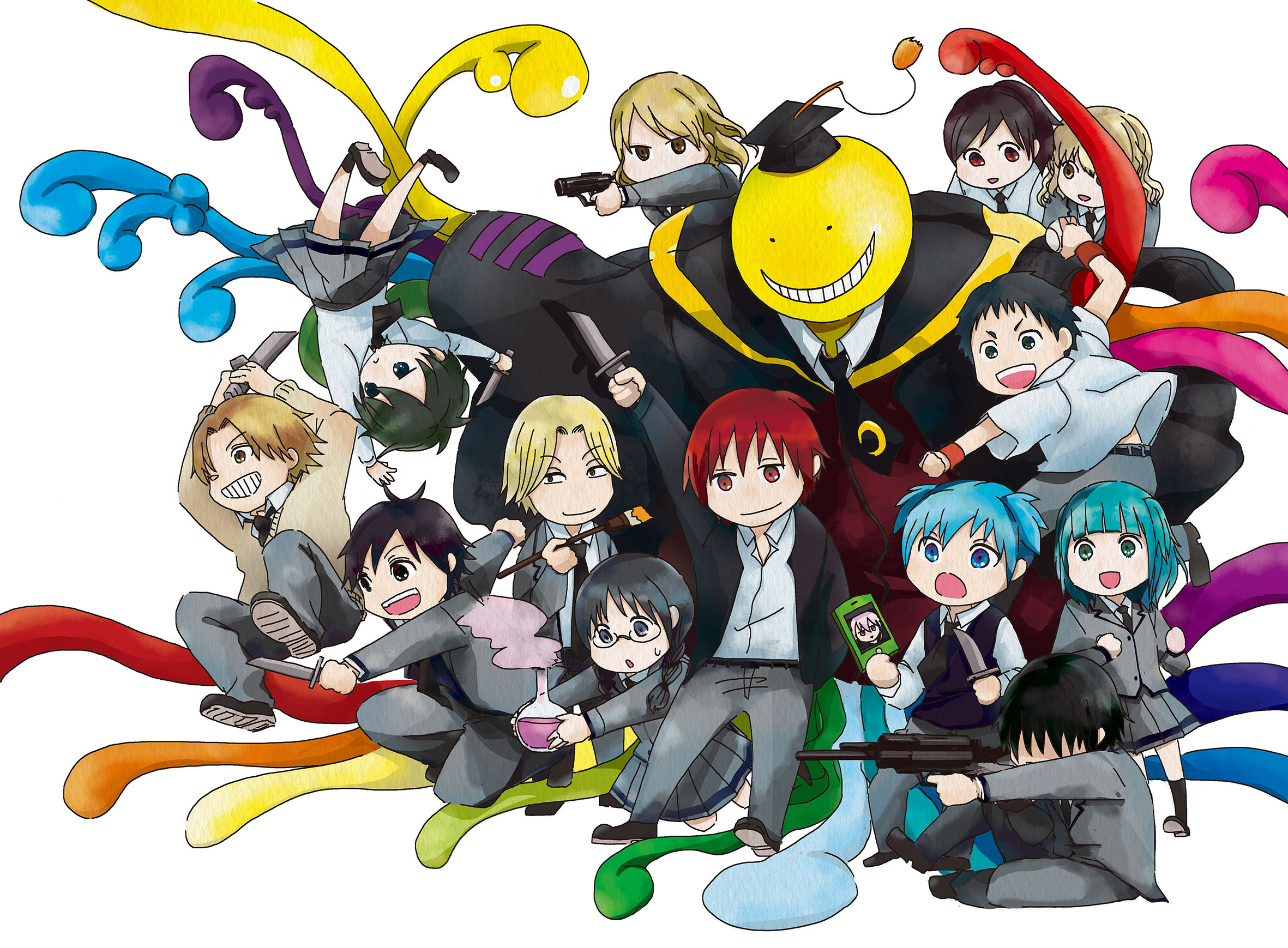 Assassination Classroom Wallpaper Hd - HD Wallpaper 