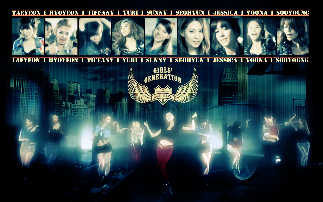 Girls - Snsd Bad Girl - HD Wallpaper 