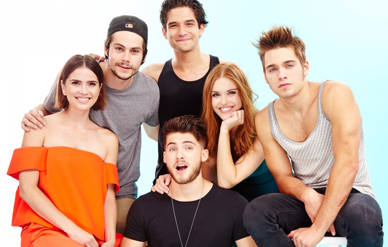 Photo Wallpaper The Series, Actors, Teen Wolf, Tyler - Teen Wolf Cast Photoshoot - HD Wallpaper 