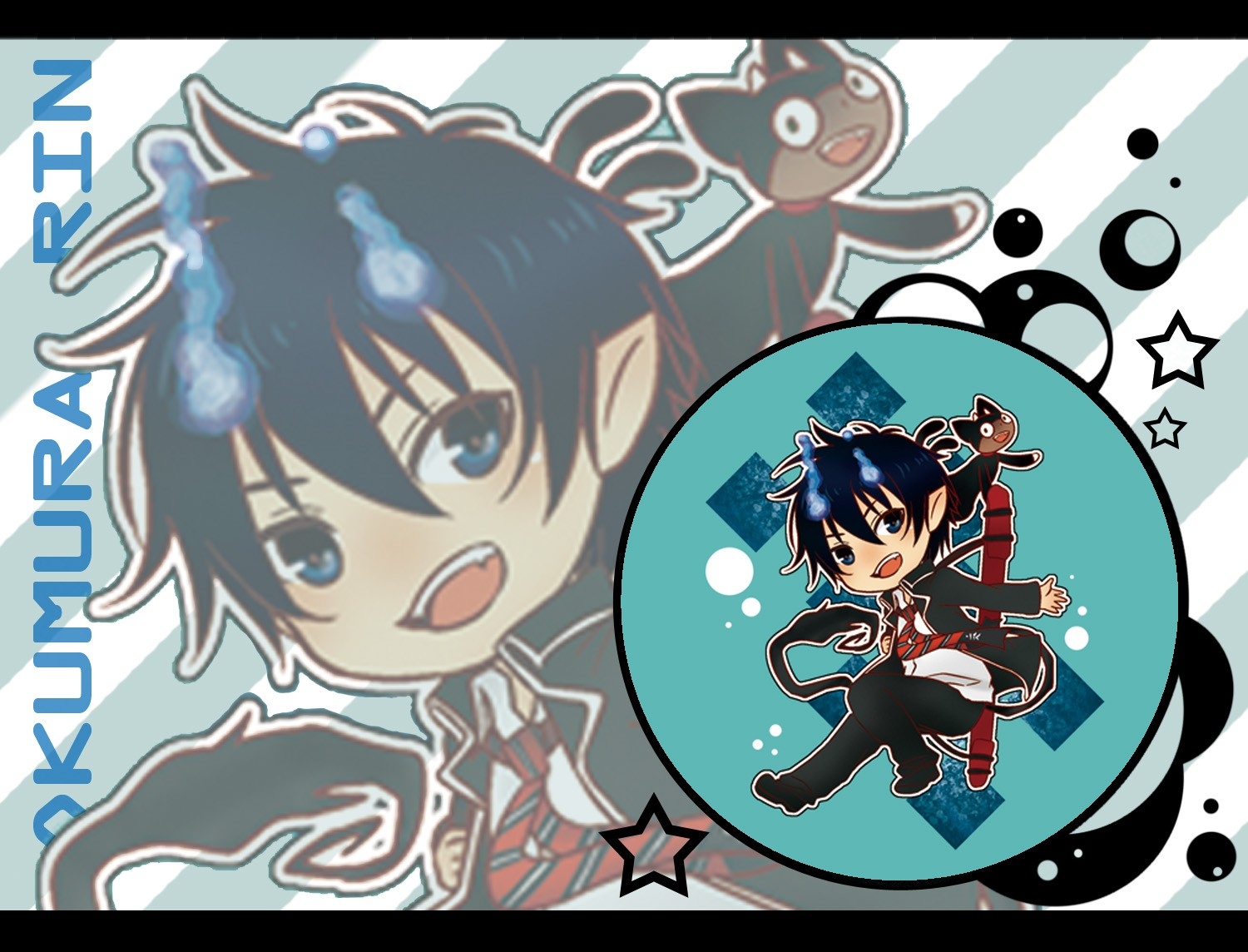 Blue Exorcist - HD Wallpaper 