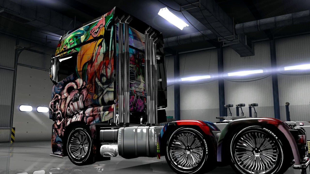 Scania V8 - HD Wallpaper 