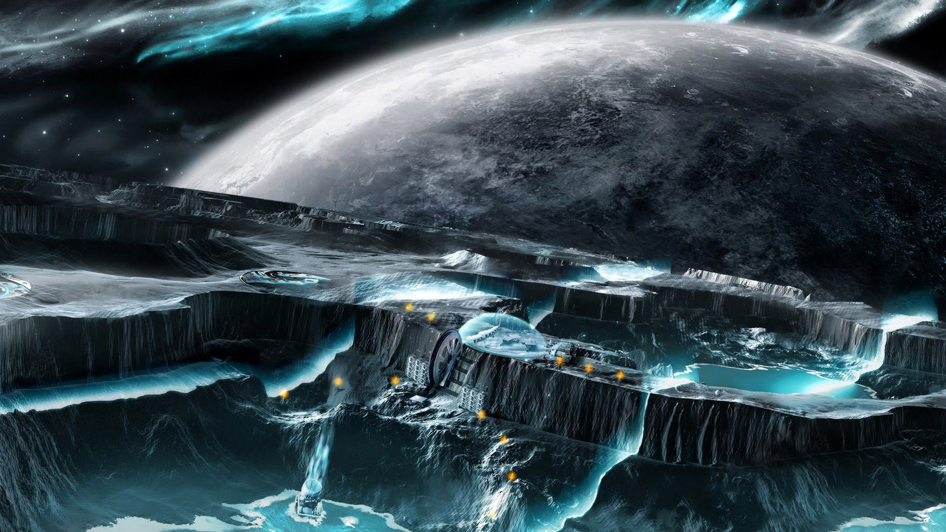 Space Wallpaper - Fantasy Space Backgrounds - HD Wallpaper 