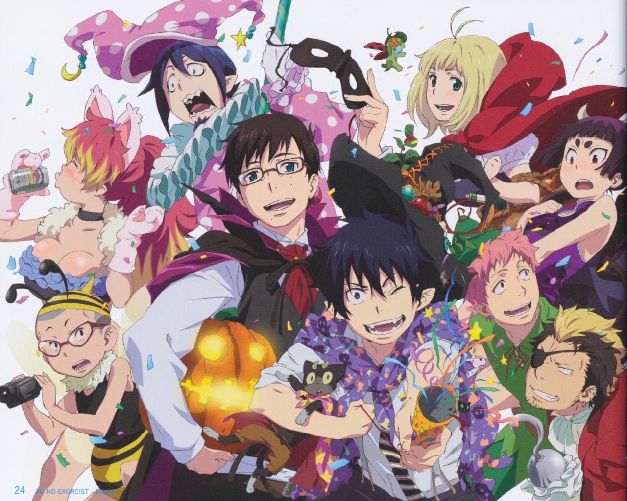Free Blue Exorcist High Quality Wallpaper Id - Ao No Exorcist Halloween - HD Wallpaper 