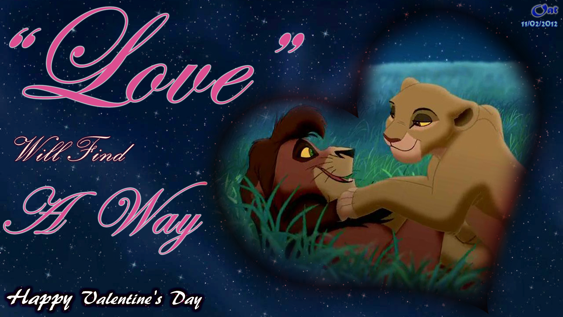 lion king love drawings