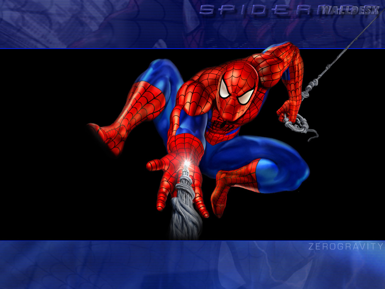 Homem Aranha E Sua Teia Spiderman Wallpaper - Spiderman Flash Game - HD Wallpaper 