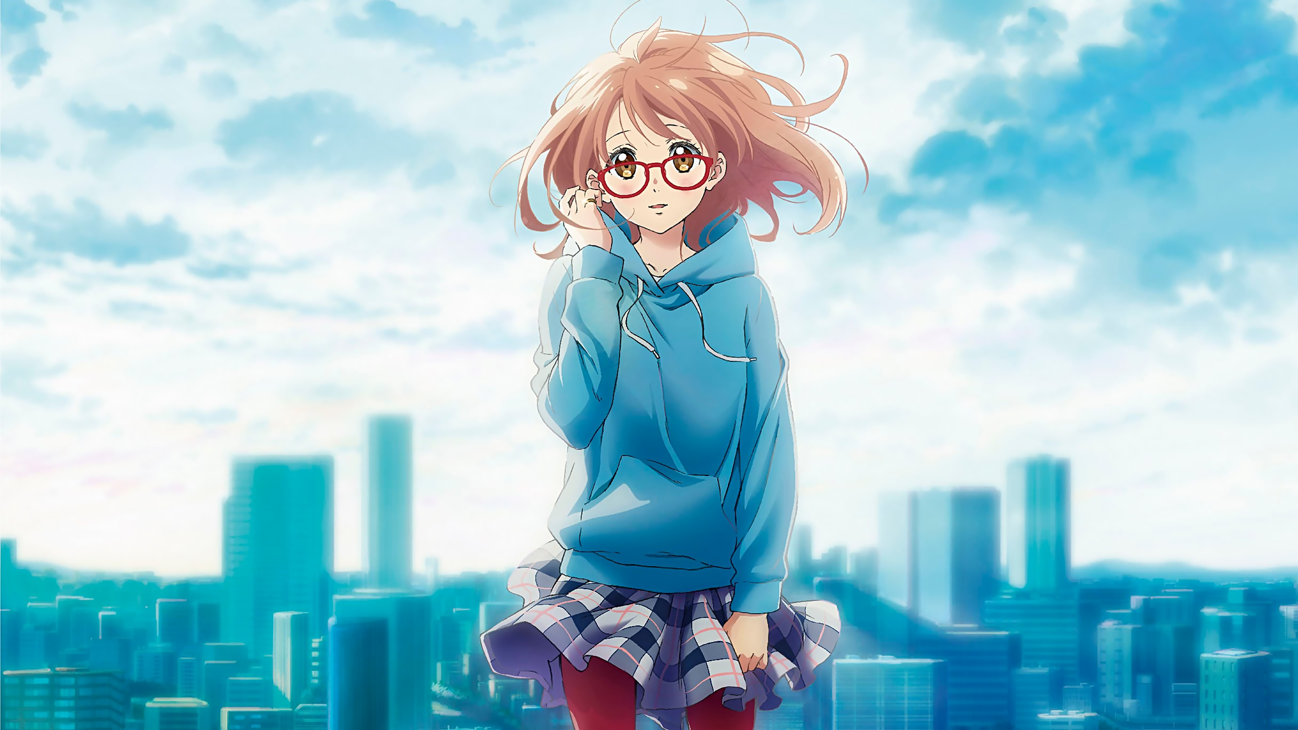 Kyoukai No Kanata - HD Wallpaper 