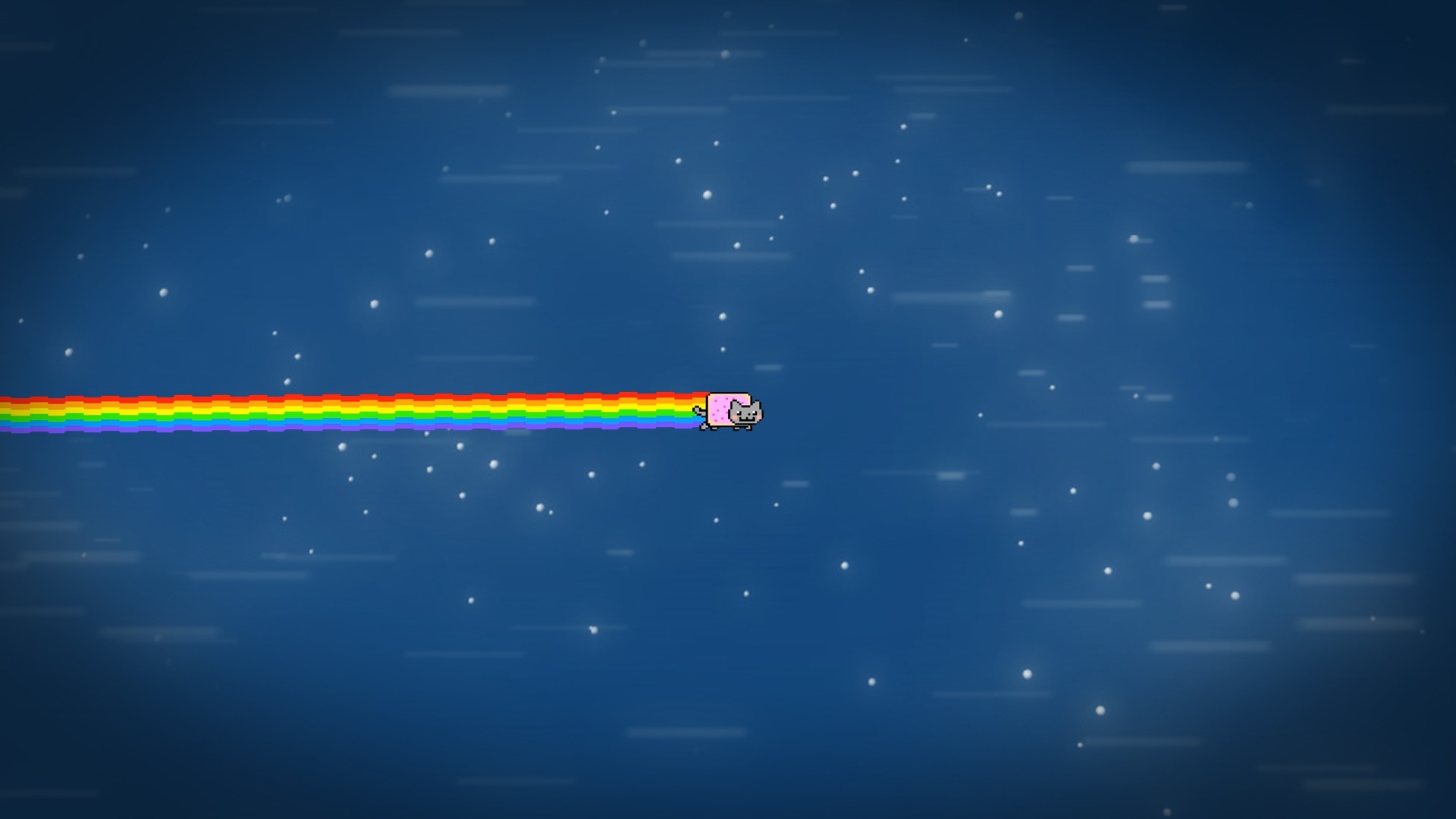 Wiki Nyan Cat Desktop Backgrounds Pic Wpe004399 
 Data - Electric Blue - HD Wallpaper 