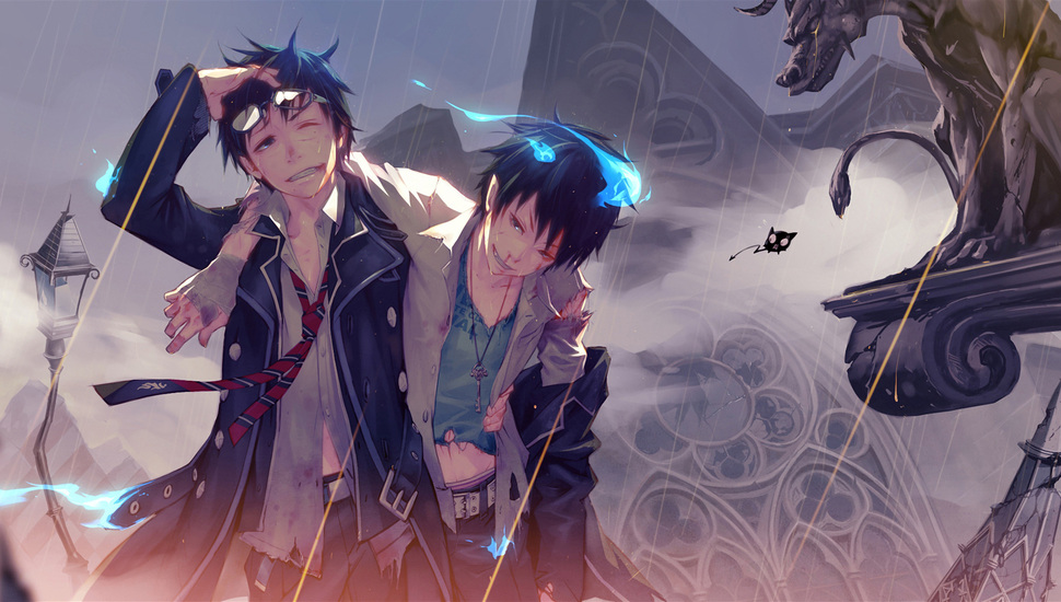 Blue Exorcist, Okumura Yukio, Gemini, Demons, Okumura - Anime Nightcore Wallpaper Hd - HD Wallpaper 