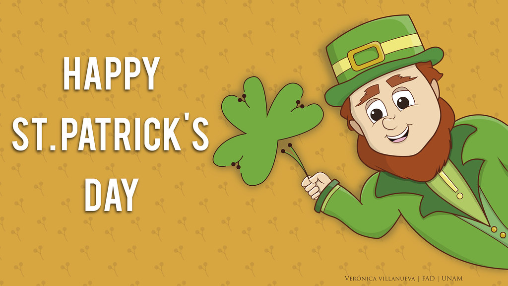 St Patrick's Day Cartoon - HD Wallpaper 