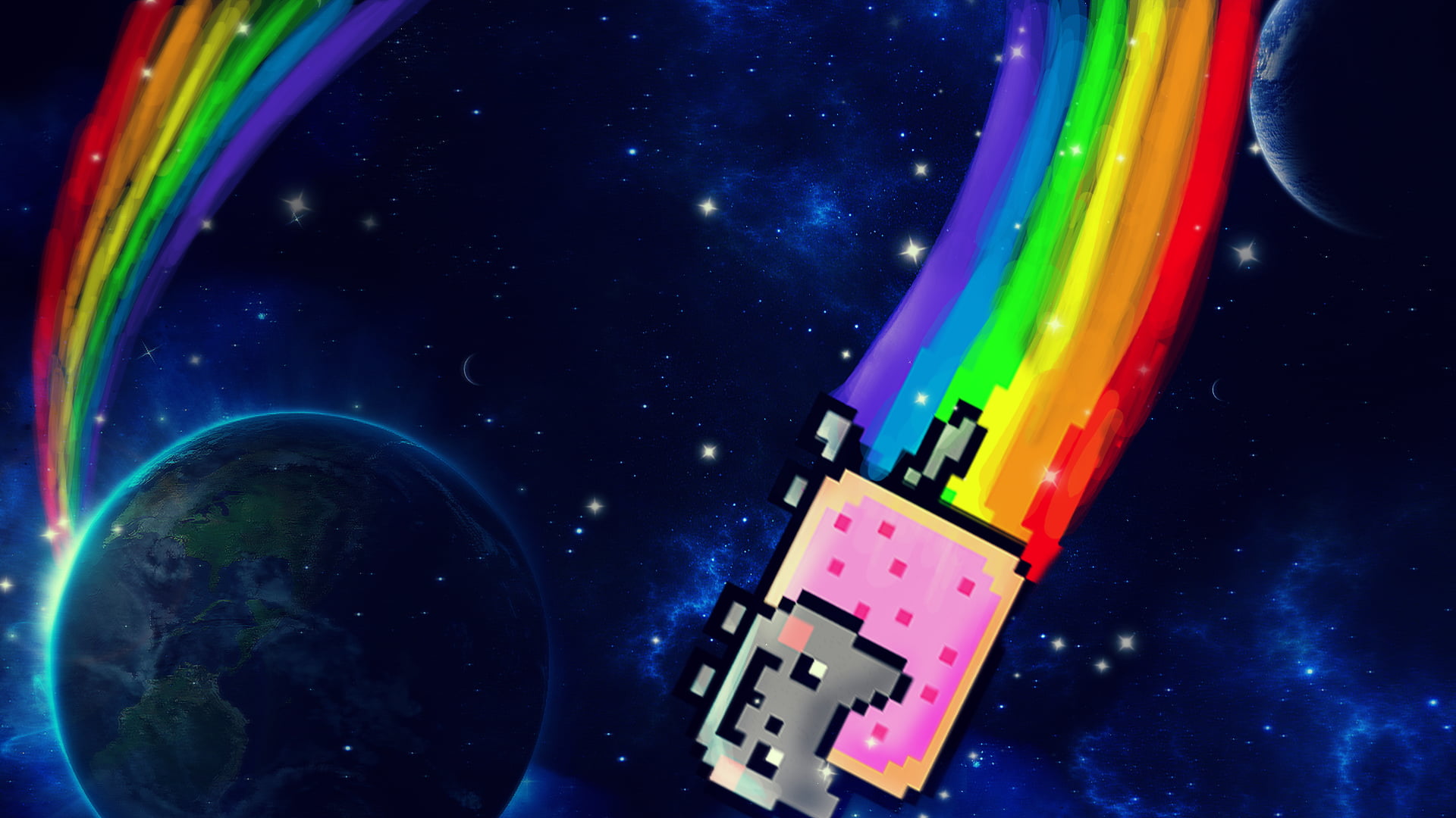 Nyan Cat Wallpaper Hd - HD Wallpaper 