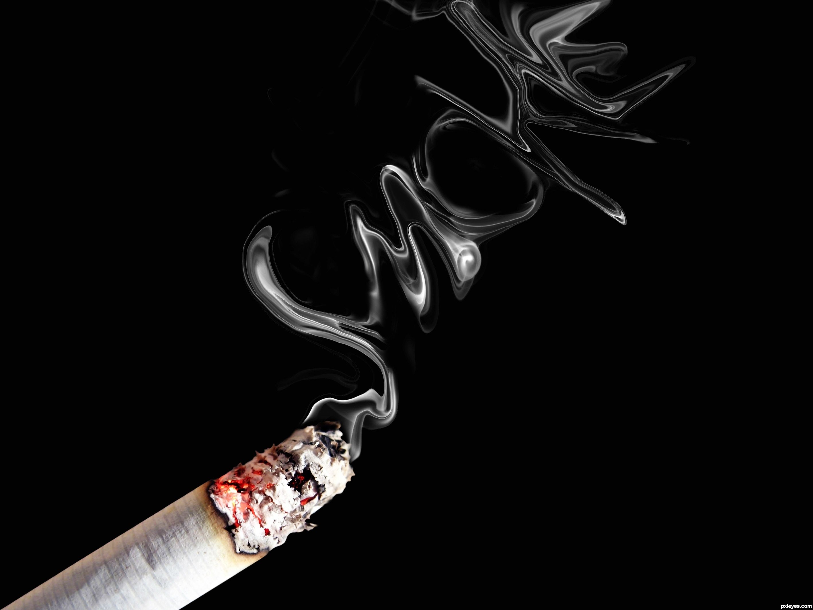 Cigarette Smoke Wallpaper Hd - HD Wallpaper 