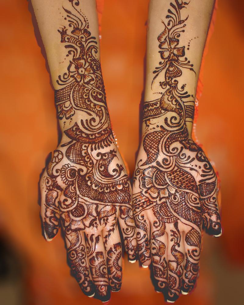 Mehendi Design For Hands 2017 - HD Wallpaper 