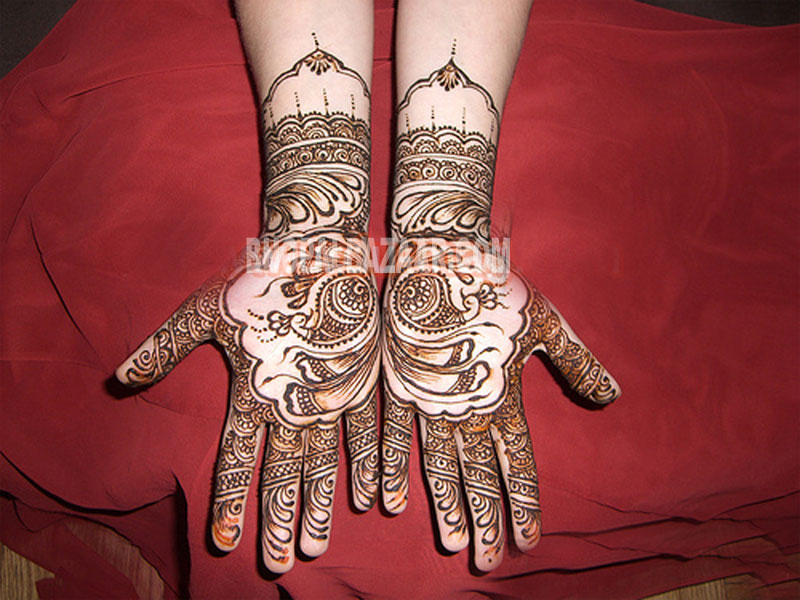 Mehndi Design Shadi New - HD Wallpaper 