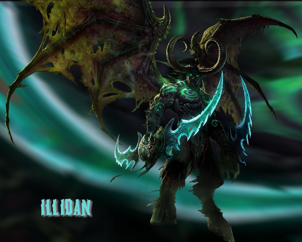 Illidan Wallpaper By Seigneur Golan 
				data-realwidth - Monster Hunter World Iphone - HD Wallpaper 