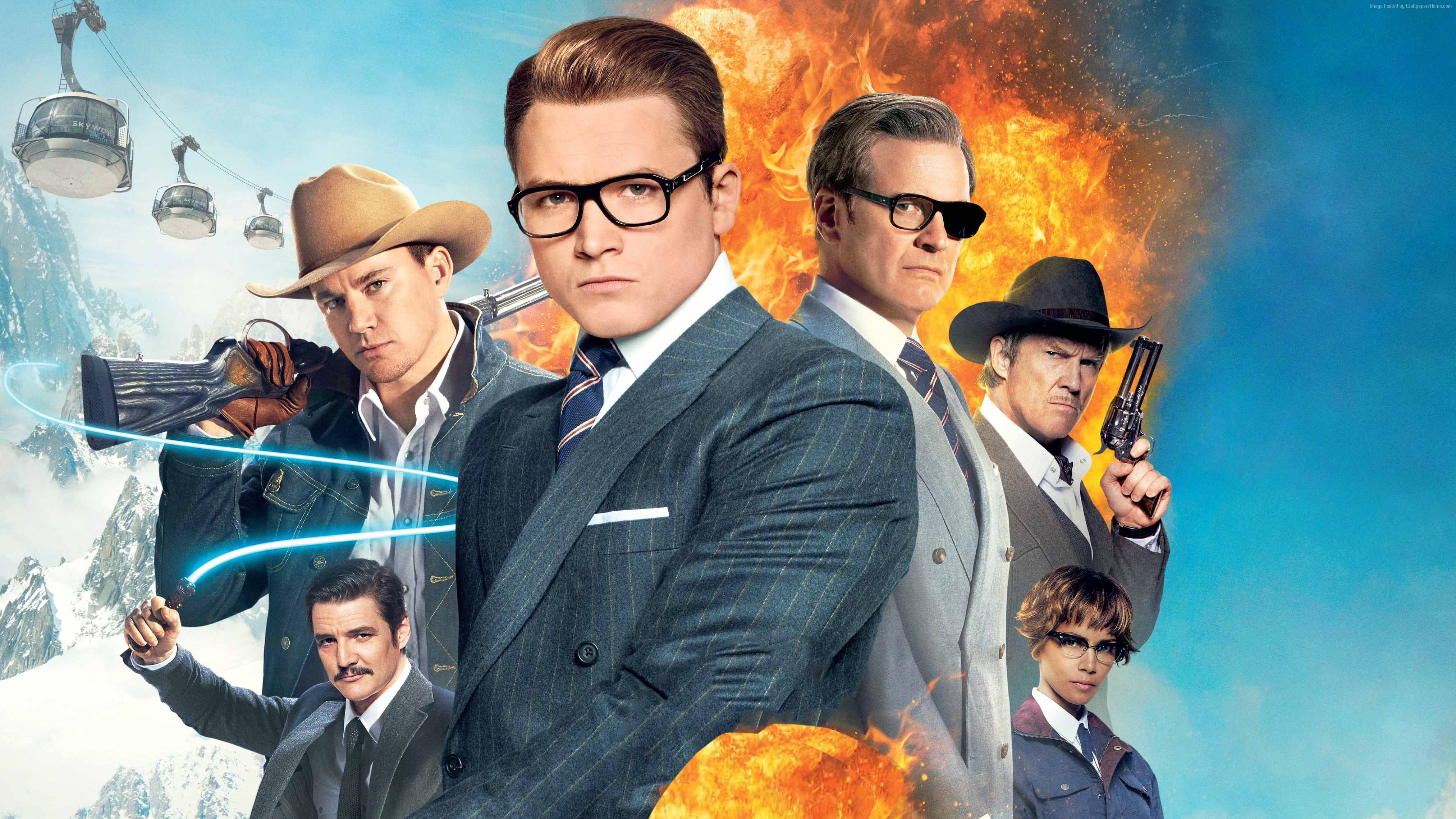 Kingsman The Golden Circle - HD Wallpaper 