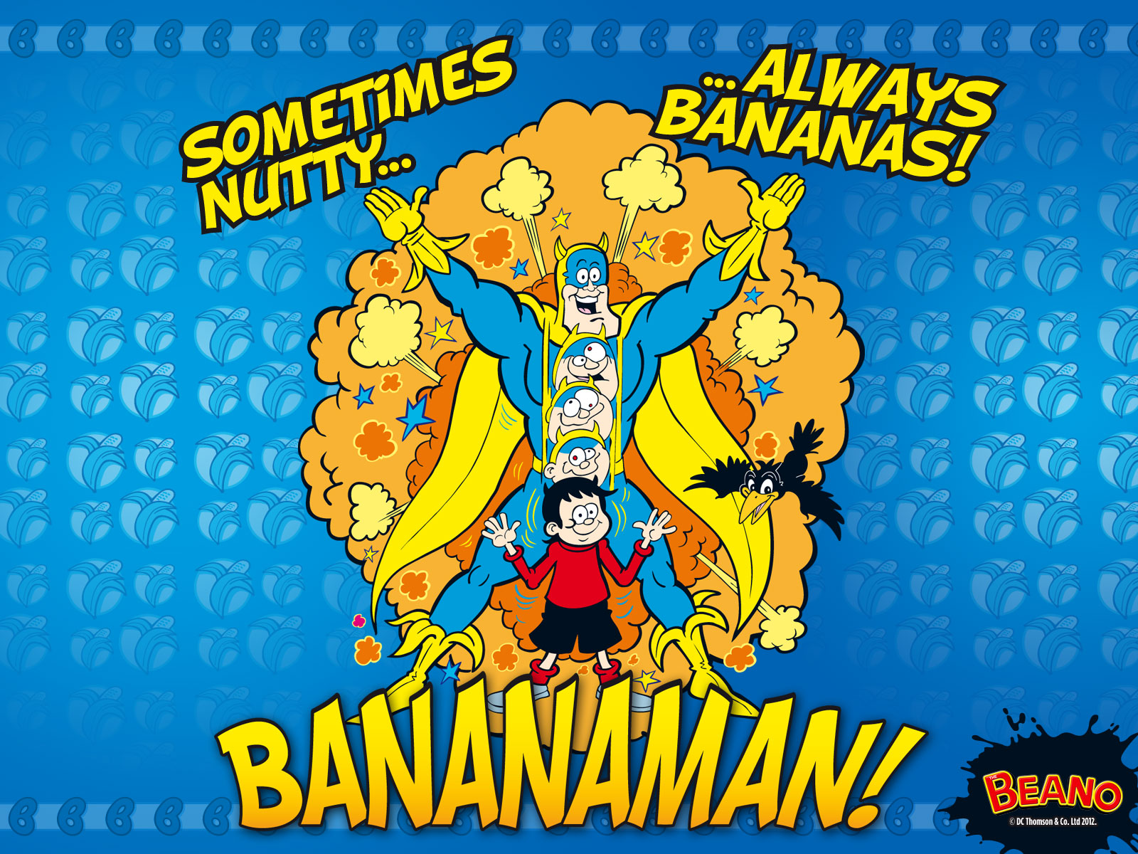 Pisang Man - Eric Eats A Banana - HD Wallpaper 