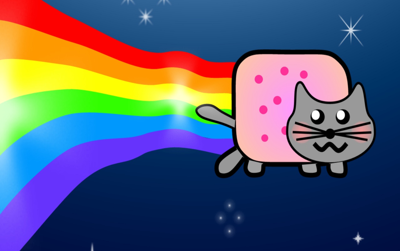 Nyan Cat Redrawn Wallpapers - Nyan Cat - HD Wallpaper 