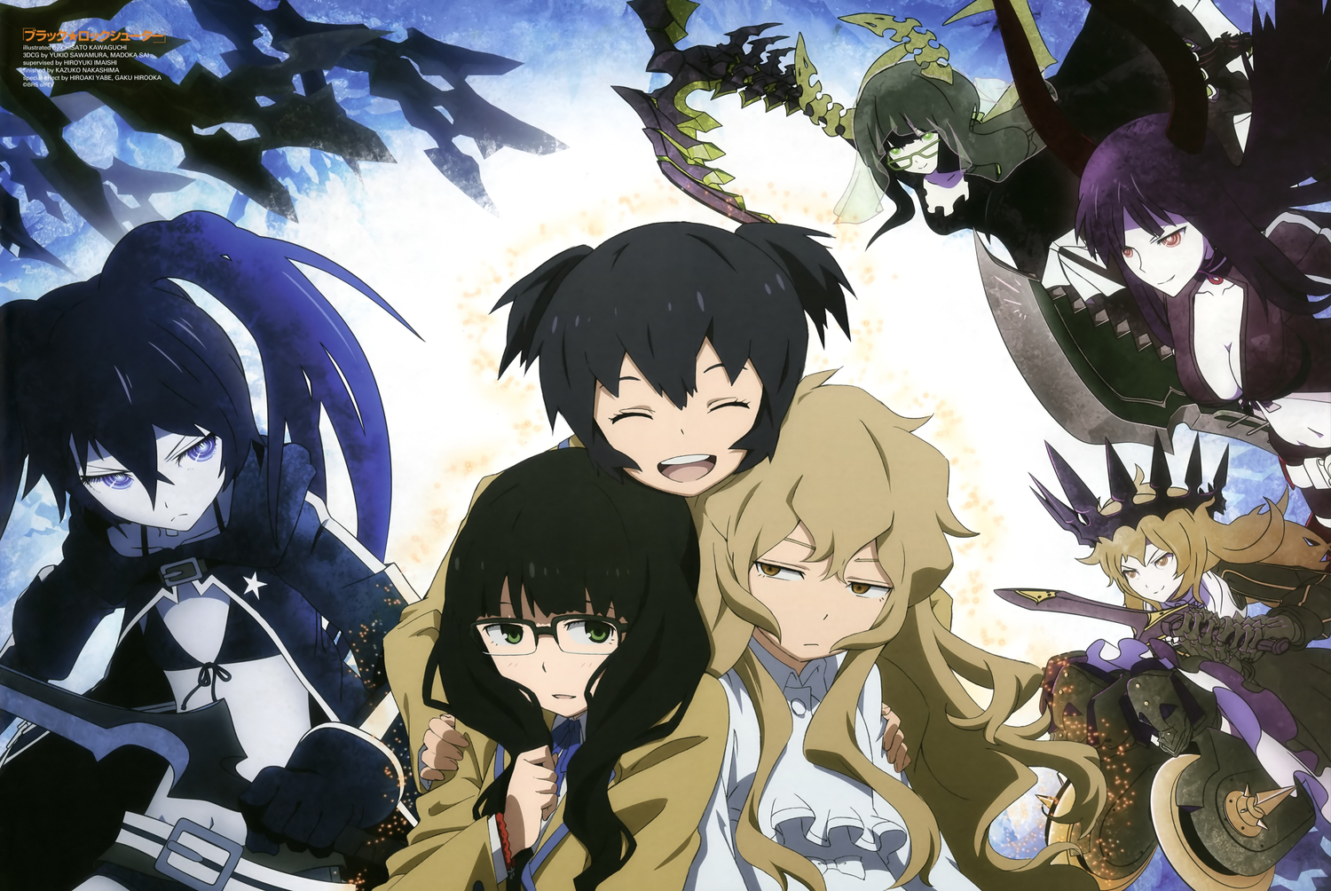 Black ★ Rock Shooter Tv - HD Wallpaper 