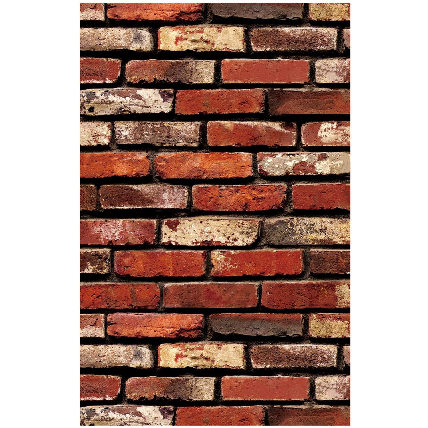 Haokhome 61002 Faux Realistic Brick Wallpaper Peel - Wall Stickers Stone Madol - HD Wallpaper 