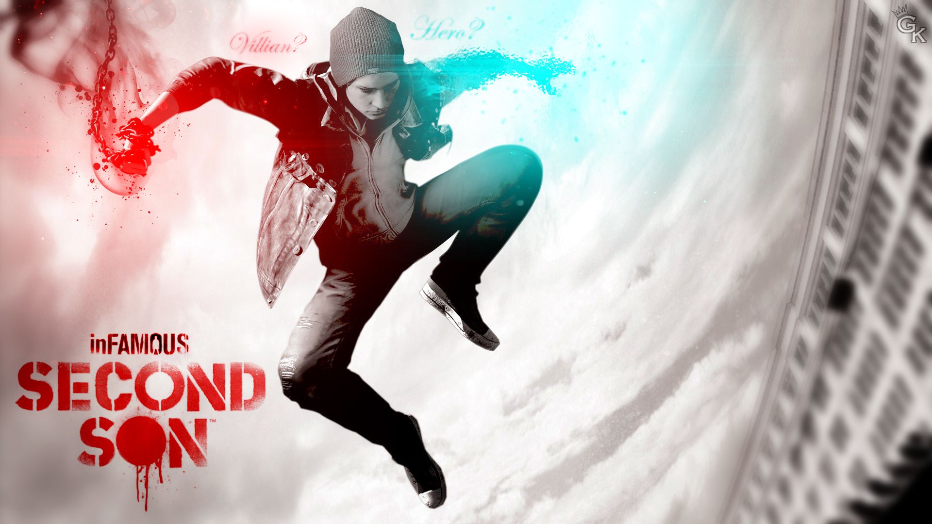 infamous second son cool 1920x1080 wallpaper teahub io