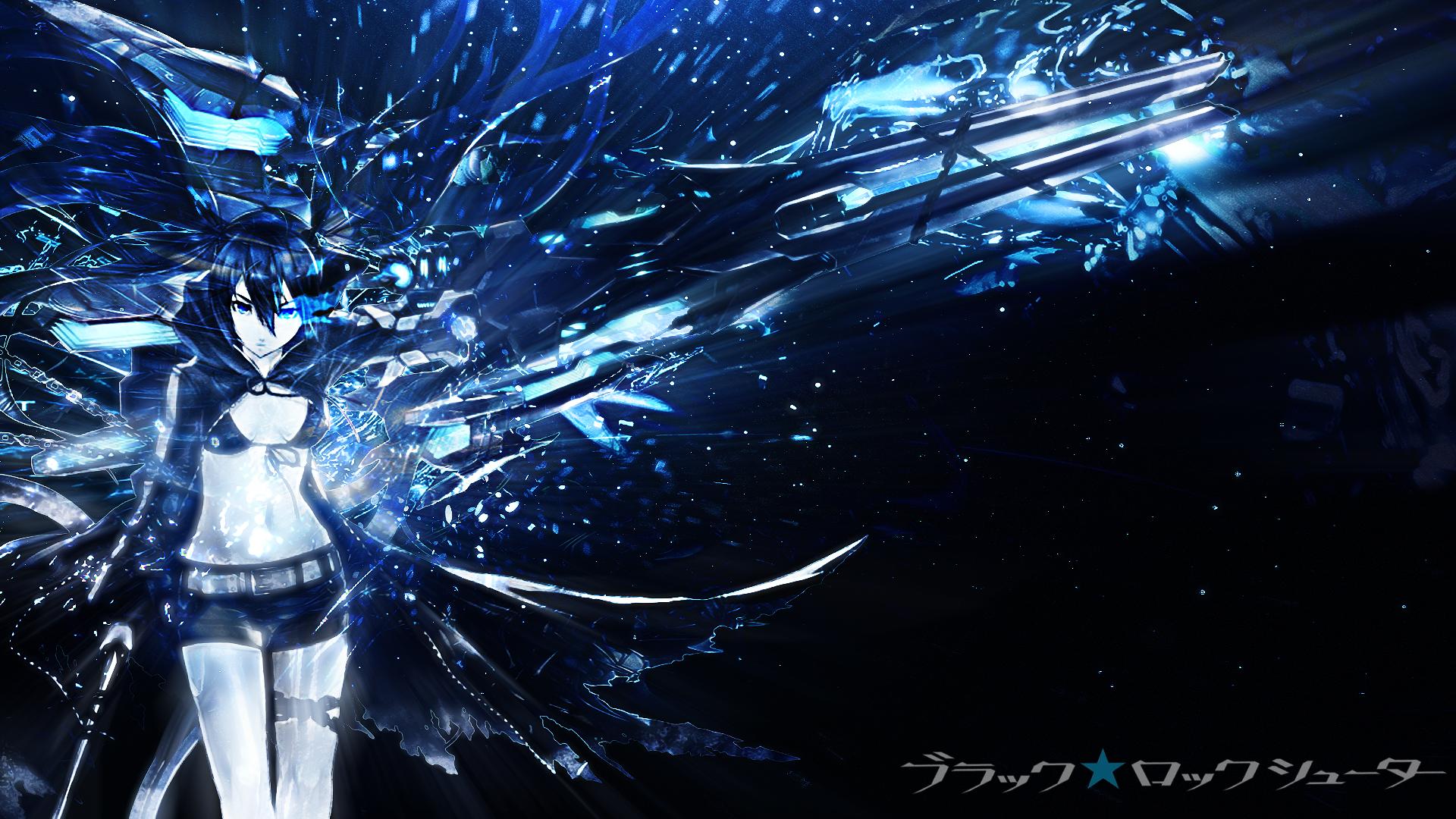 Black Rock Shooter Backgrounds - HD Wallpaper 