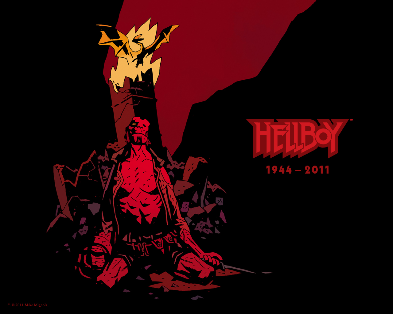 Hellboy Mike Mignola - HD Wallpaper 