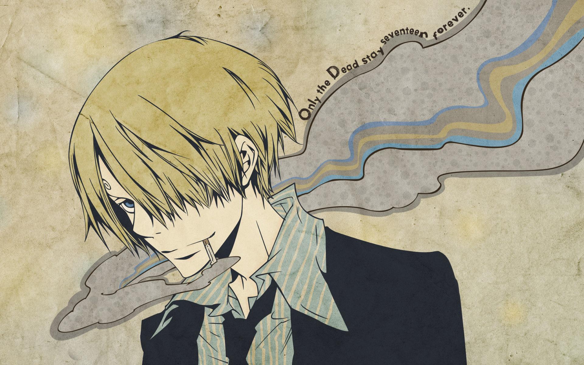 Hd Sanji Smoking Wallpaper - One Piece Sanji - HD Wallpaper 