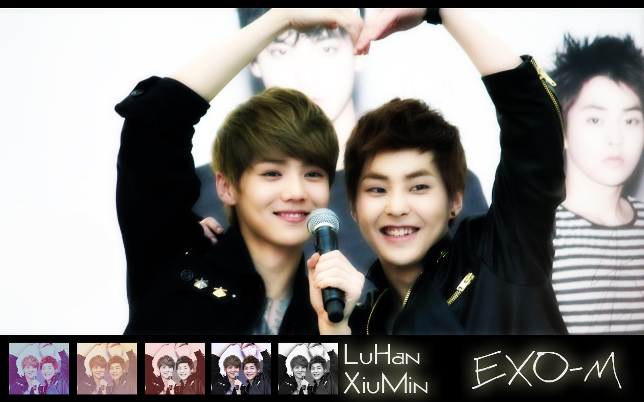 Luhan And Xiumin - Exo Luhan Y Xiumin - HD Wallpaper 