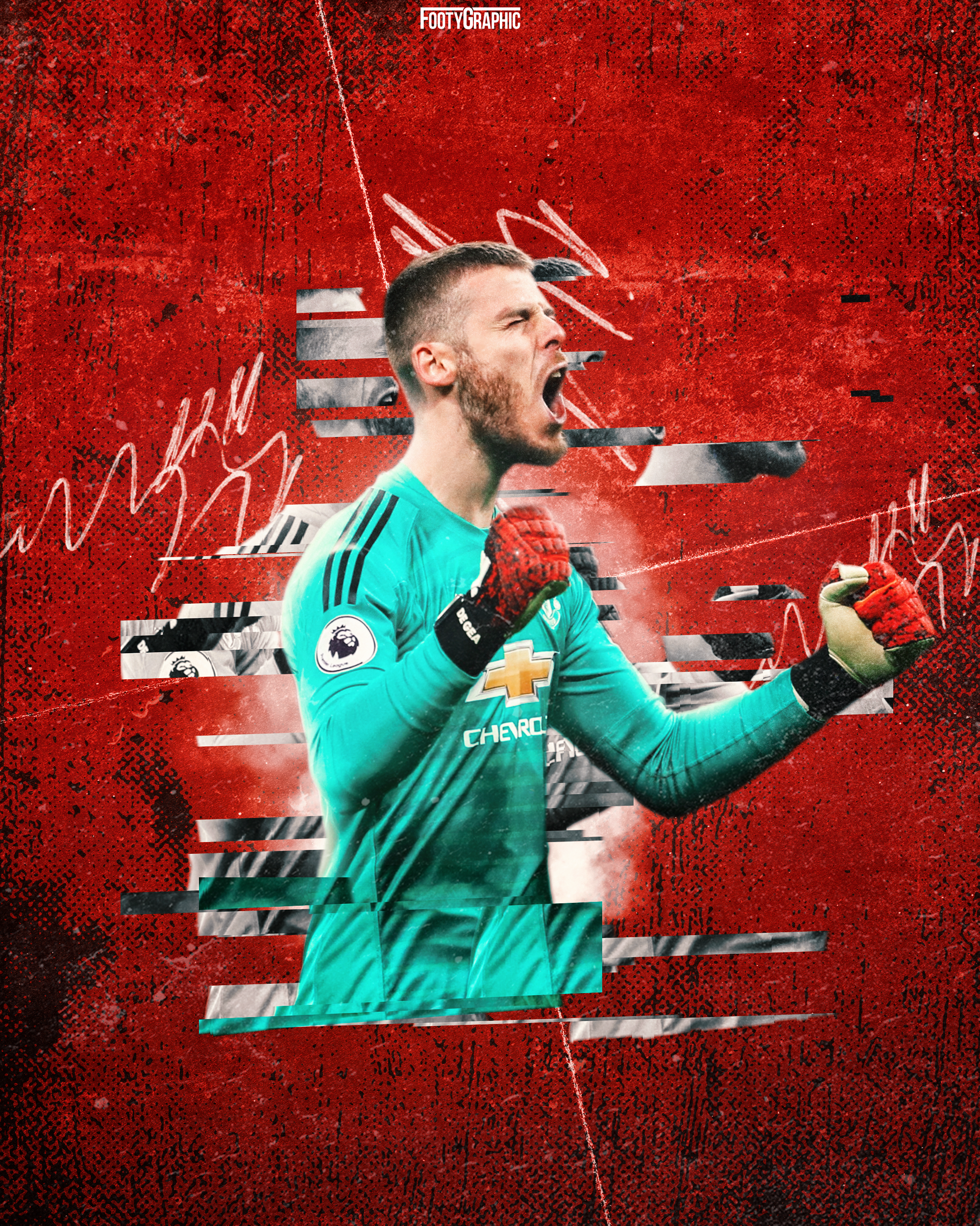 David De Gea 2019 - 2000x2500 Wallpaper 