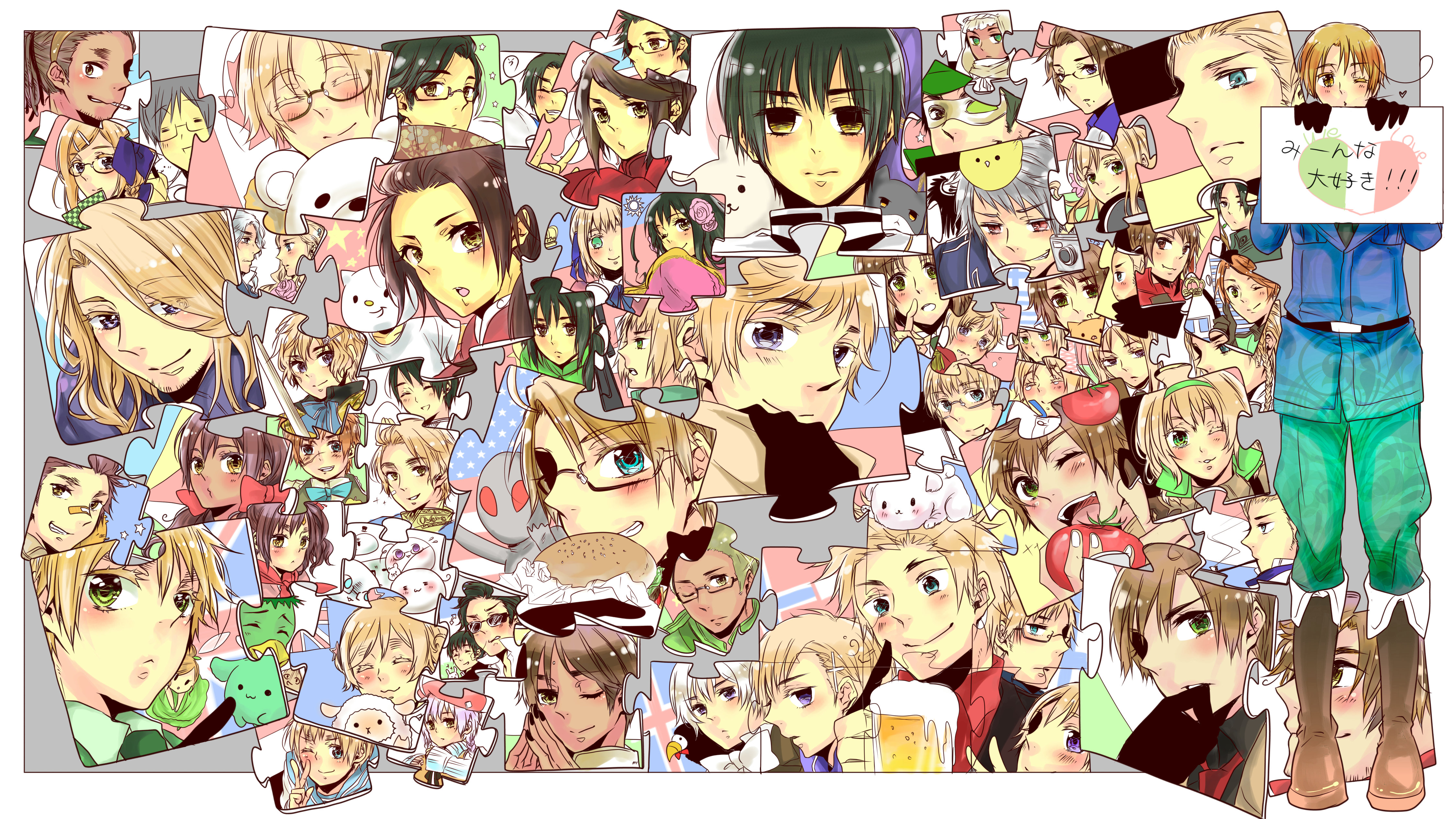 Hetalia Wallpaper - HD Wallpaper 