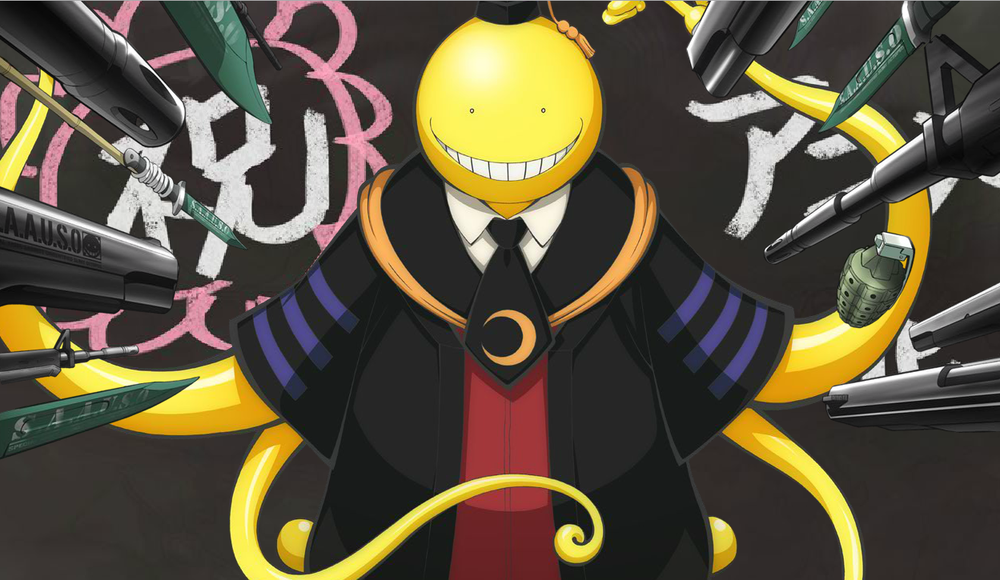 Classroom Wallpaper - Assassination Classroom Teacher - HD Wallpaper 